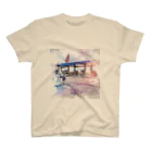 yyyのAmericaのガソリンスタンド Regular Fit T-Shirt