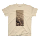 世界の絵画アートグッズの狩野 芳崖 《獅子図》 Regular Fit T-Shirt