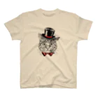 アトリエPTIMOのキジトラ猫紳士 Regular Fit T-Shirt