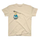 CHOTTOPOINTの練乳ねこかき氷（ブルーハワイ） Regular Fit T-Shirt