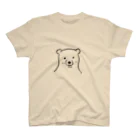 シロクマ好きのギザギザ（しろくま） スタンダードTシャツ