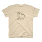 イラスト MONYAAT のいつも見ているポメラニアン M Regular Fit T-Shirt