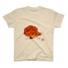 花日和 畳のびっちょん金魚 Regular Fit T-Shirt