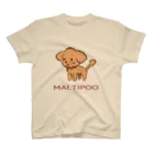 スーパーわんわんズのマルプー（APRICOT） スタンダードTシャツ