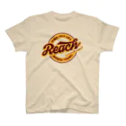 036（オサム）@南阿佐ヶ谷麻雀部の【麻雀】Reach 即ツモ ドラ赤裏（茶／黄） Regular Fit T-Shirt