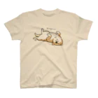 chizuruの柴犬落ちてる（茶柴） スタンダードTシャツ