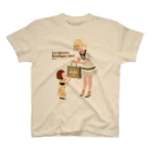 Quatre IllustrationのLQB1967_04_憧れのおねえさん スタンダードTシャツ