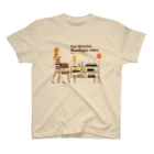 Quatre IllustrationのLQB1967_07_雑貨と女性 スタンダードTシャツ