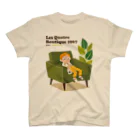 Quatre IllustrationのLQB1967_10_退屈 Regular Fit T-Shirt