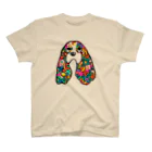 Familyのキャバリア Family＊cavalier_T (psychedelic_A) Regular Fit T-Shirt