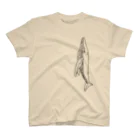 kon1970のクジラ（黒） Regular Fit T-Shirt