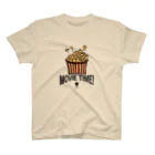 東京国際映画祭 学生応援団の学生応援団　Tシャツ「食べる」 スタンダードTシャツ