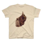 evaのねこ Regular Fit T-Shirt