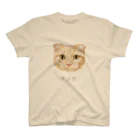 みきぞーん｜保護猫 ミッキー画伯と肉球とおともだちの虎汰郎 Regular Fit T-Shirt