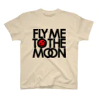 月が輝くこんな夜にのFLY ME TO THE MOON スタンダードTシャツ