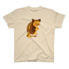 ちゃこぺん（SUZURI店）のセスジキノボリカンガルー Regular Fit T-Shirt