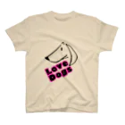 マースィーツのLove Dogs ロゴ Regular Fit T-Shirt