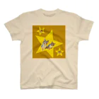 BARUZUKIの星にゃんこ Regular Fit T-Shirt