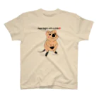 クオッカ☆ラッコ☆ minamoonplusのクオッカ Sweet Quokka スタンダードTシャツ