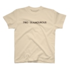7IRO GLAMOUROUSの※ノエルなし黒文字 7IRO GLAMOUROUSシンプルロゴ  Regular Fit T-Shirt
