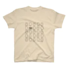 Jomon Doban’sのJomon Doban's　ドキドキどばんくん　なかまがいっぱい♪ スタンダードTシャツ