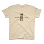 Ａｔｅｌｉｅｒ　Ｈｅｕｒｅｕｘのリコーダーを吹く猫　recorder　nyanko スタンダードTシャツ