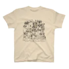 ぺろぺろぺろぺろ【せいこせんせい】のわんちゃん大集合　犬【せいこせんせい】 Regular Fit T-Shirt