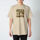 8Wood Marketのサーファーの顔 スタンダードTシャツ