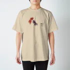 ari designの金魚づくし一ものがたり（シンプルバージョン） スタンダードTシャツ