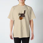 そろの家におじさんがいた時のキャット スタンダードTシャツ