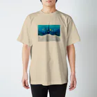 夏休みの雪山 スタンダードTシャツ