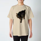 Yohei Nakajimaの迫り来るねこ スタンダードTシャツ