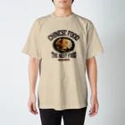 メシテロタイプ（飯テロTシャツブランド）のフカヒレご飯（ビンテージ風） Regular Fit T-Shirt