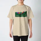 Lunannieのカラフルな山たち Regular Fit T-Shirt