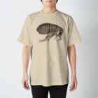 博物雑貨 金烏の蚤(ノミ)の側面図 - Getty Search Gateway Regular Fit T-Shirt