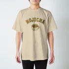 けいすけ_まちゃおのほうじ茶ラテロゴ/Hojicha Latté logo スタンダードTシャツ