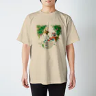 BARE FEET/猫田博人の緑の祝福 Regular Fit T-Shirt