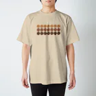 長瀞珈琲焙煎室の長瀞珈琲焙煎室　コーヒー豆焙煎度 スタンダードTシャツ