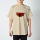 メシテロタイプ（飯テロTシャツブランド）のスイカ Regular Fit T-Shirt