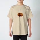 メシテロタイプ（飯テロTシャツブランド）の揚げ花巻（油炸花巻） Regular Fit T-Shirt