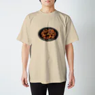 メシテロタイプ（飯テロTシャツブランド）のマーボー茄子（麻婆茄子） Regular Fit T-Shirt