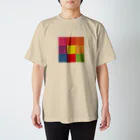 3×3 のドット絵の笑う花 - 3×3 のドット絵 スタンダードTシャツ