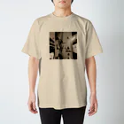 cream-milkのNY Graffiti 羊 Regular Fit T-Shirt