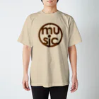 うつぼ社のmusic Tshirt スタンダードTシャツ