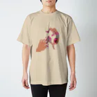 しぼりたてのししゃもの血甘草氏 Regular Fit T-Shirt