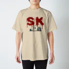 tunのSUKARUKIN "がっかりヘッド" スタンダードTシャツ