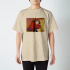 世界の絵画アートグッズのStanisław Wyspiański 《眠るスタース》 スタンダードTシャツ