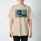 YS VINTAGE WORKSのチェコ マッチ箱 チェコ航空　CSA 45周年 1968年 スタンダードTシャツ