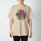 色重ね家紋／colorful_kamonの［色重ね家紋］揚羽蝶 Regular Fit T-Shirt