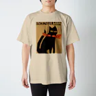 YS VINTAGE WORKSのアメリカ・ニューヨーク SCHAEFER MUSIC FESTIVAL 蝶タイ猫 1974年 Regular Fit T-Shirt